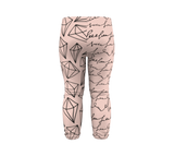 Multi Patterned Pink Leggin's