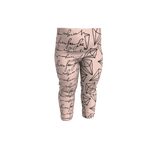 Multi Patterned Pink Leggin's