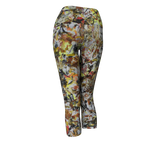 Troy Wood Collection | "Left Overs" Yoga Capri