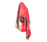 Passion Pink Draped Kimono