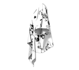 Mickey Draped Kimono