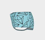 Blue Diamond Mini Shorts