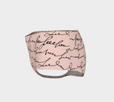Pink Script Mini Shorts