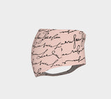 Pink Script Mini Shorts