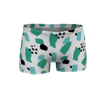 Abstract Blue Shorts